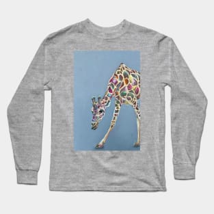 Colourful Giraffe Long Sleeve T-Shirt